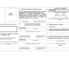 Formularz paszportowy, sekcja "Sposób potwierdzenia tożsamości i obywatelstwa" zawiera opcję "DOKUMENT PASZPORTOWY". Czy na Maltę potrzebny paszport? Tak.