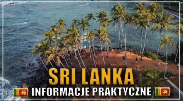 Rajskie wybrzeże Sri Lanki, palmy i turkusowa woda. Planujesz podróż? Sprawdź praktyczne informacje o wizie do Sri Lanki.