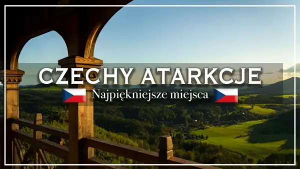 Piękne widoki na zielone wzgórza Czech. Idealne miejsce na wakacje, by odkryć najpiękniejsze miejsca.